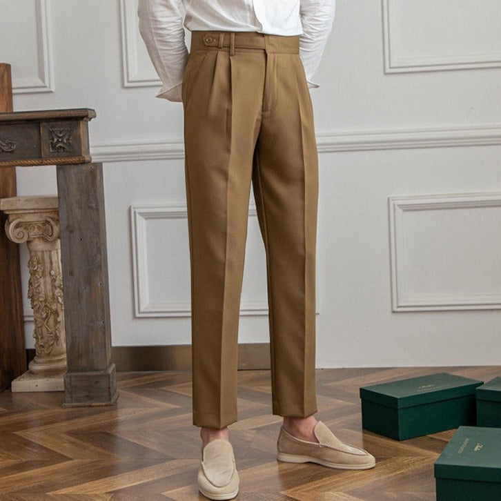 OLD MONEY Tailored Trouser Pants - OLD MONEY LOOKS
