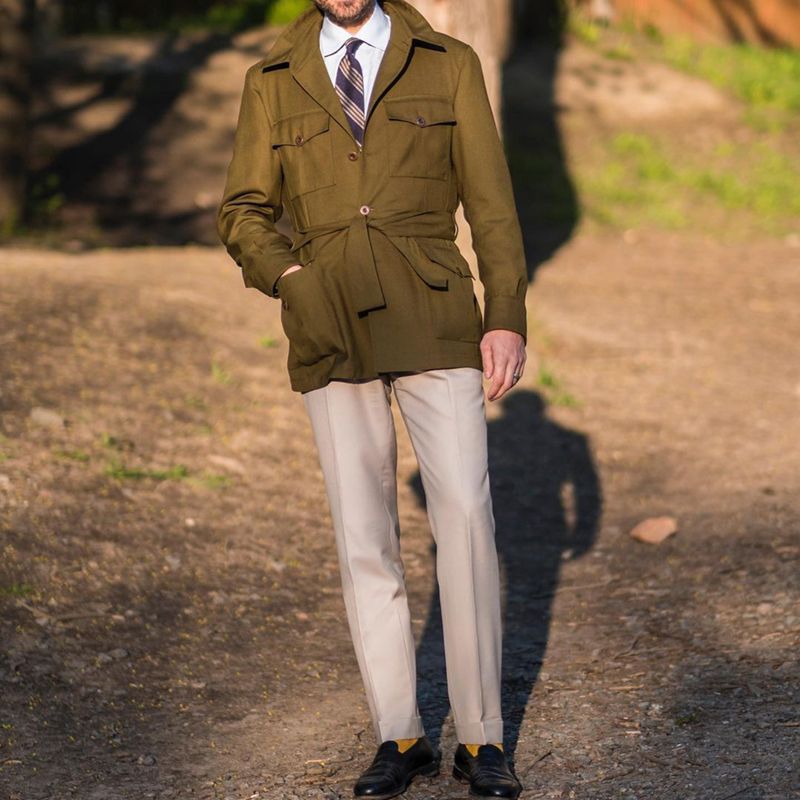 OLD MONEY Short Trench Coat - OLD MONEY LOOKS