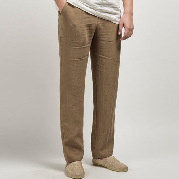 OLD MONEY Cotton Pants - OLD MONEY LOOKS