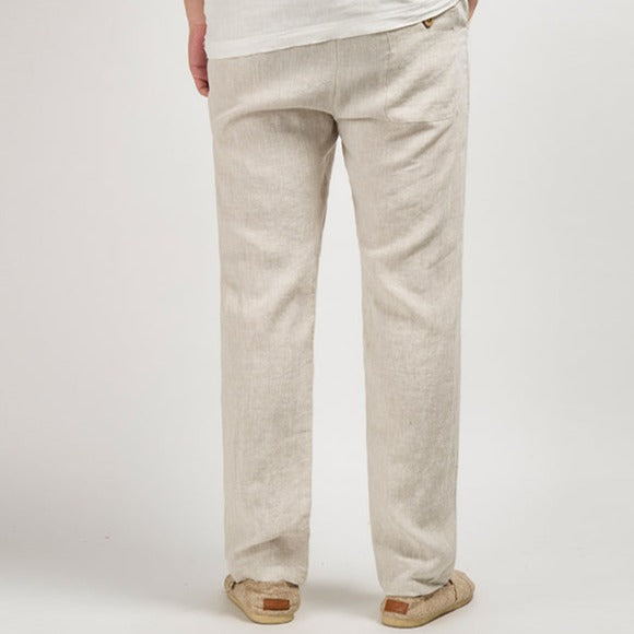 OLD MONEY Cotton Pants - OLD MONEY LOOKS