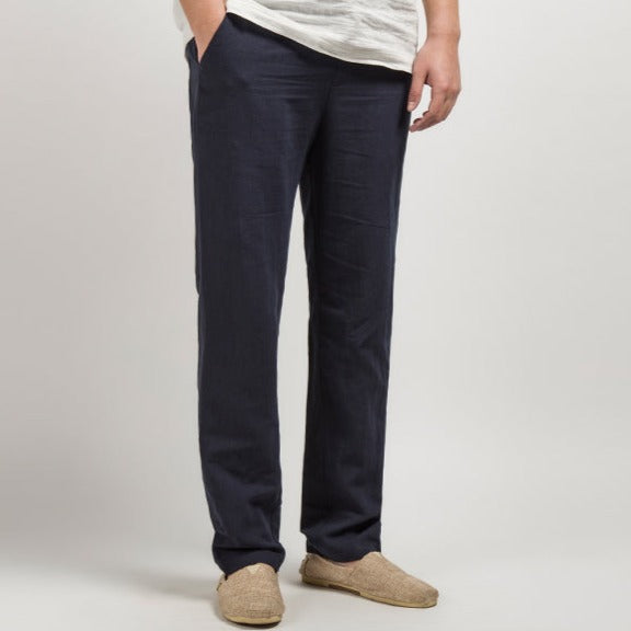 OLD MONEY Cotton Pants - OLD MONEY LOOKS