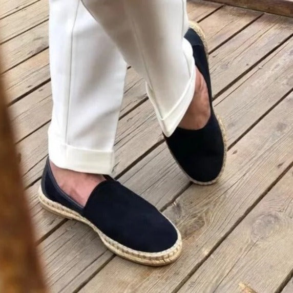 OLD MONEY Tressed Suede Loaffers - OLD MONEY LOOKS