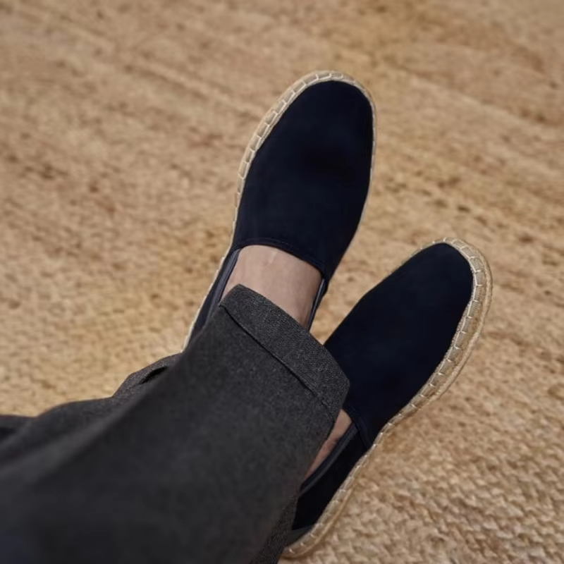 ESPADRILLAS IN CAMOSCIO STILE OLD MONEY