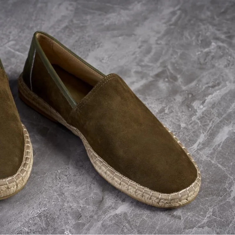 ESPADRILLAS IN CAMOSCIO STILE OLD MONEY