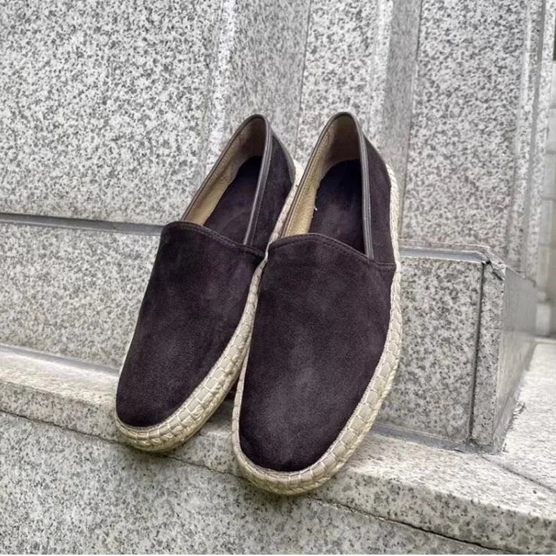 ESPADRILLAS IN CAMOSCIO STILE OLD MONEY
