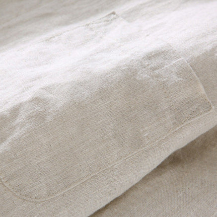 CAMICIA A MANICHE CORTE IN LINO OLD MONEY