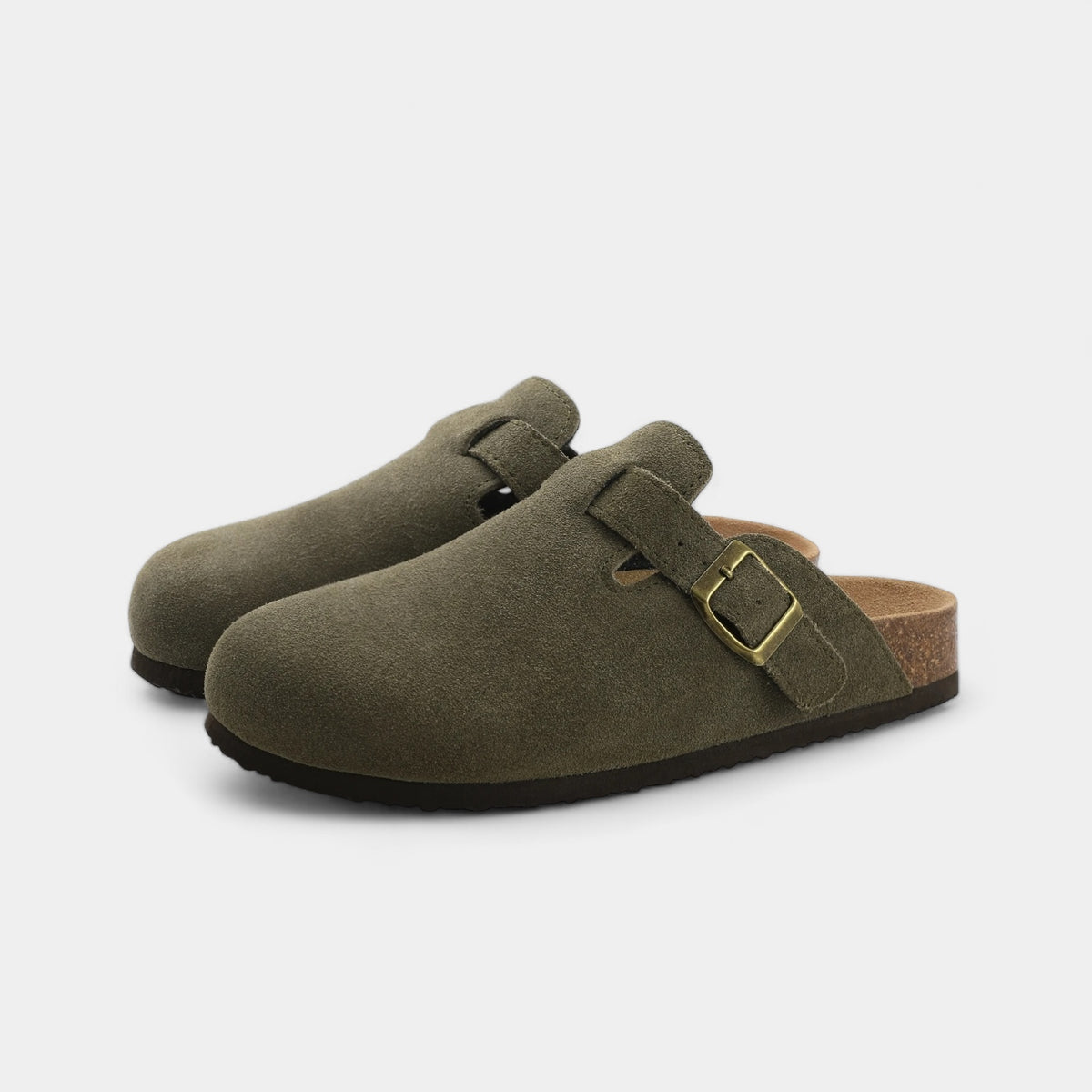 OLD MONEY SUEDE Clog - OLD MONEY LOOKS