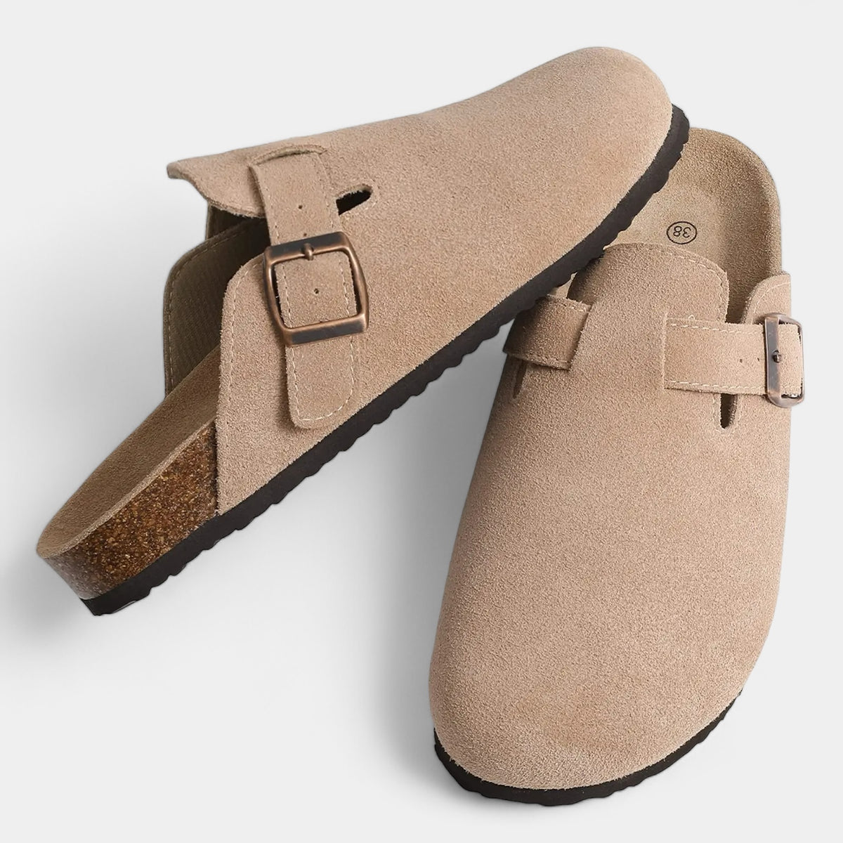 OLD MONEY SUEDE Clog - OLD MONEY LOOKS