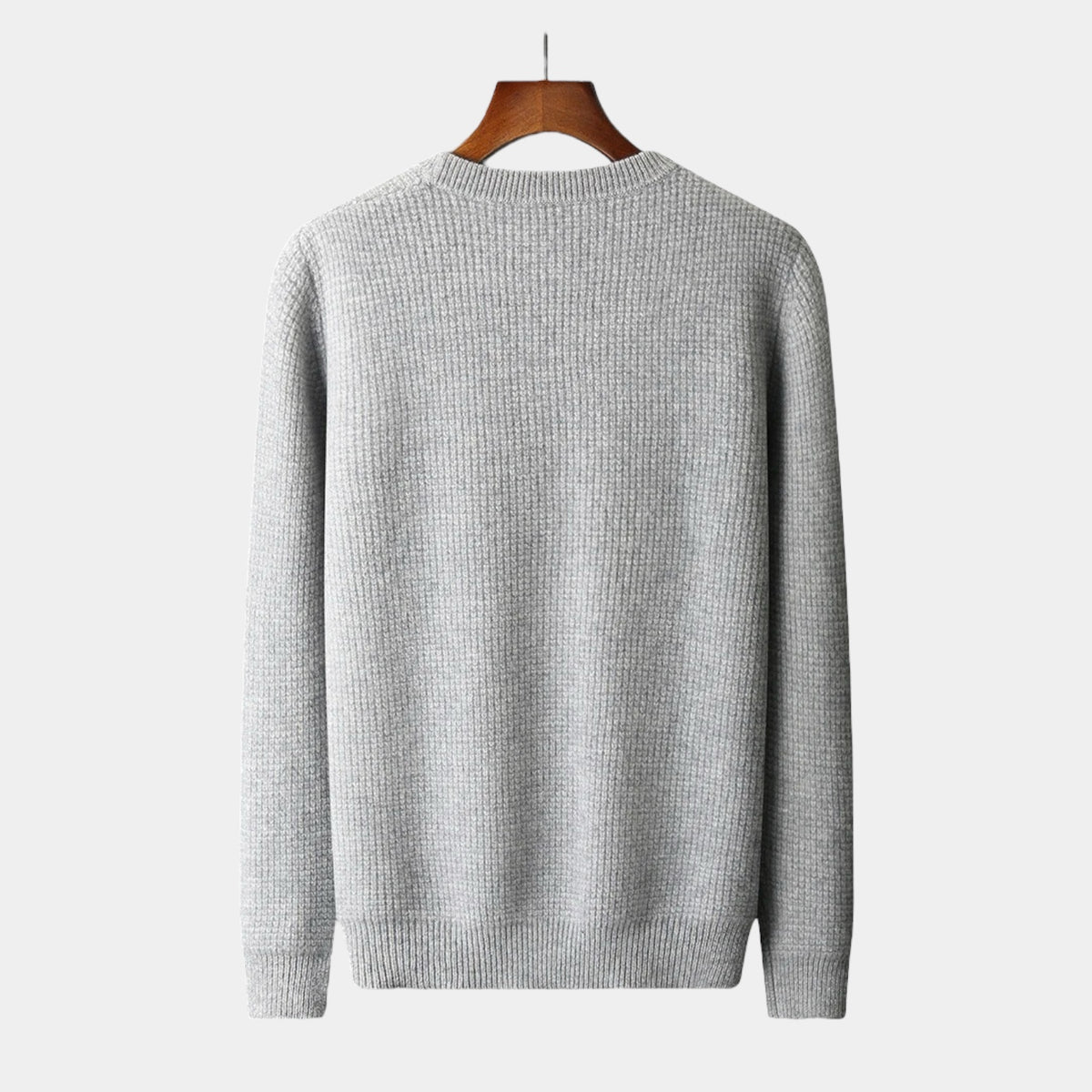 OLD MONEY Merino Wool Padded Sweater - OLD MONEY LOOKS