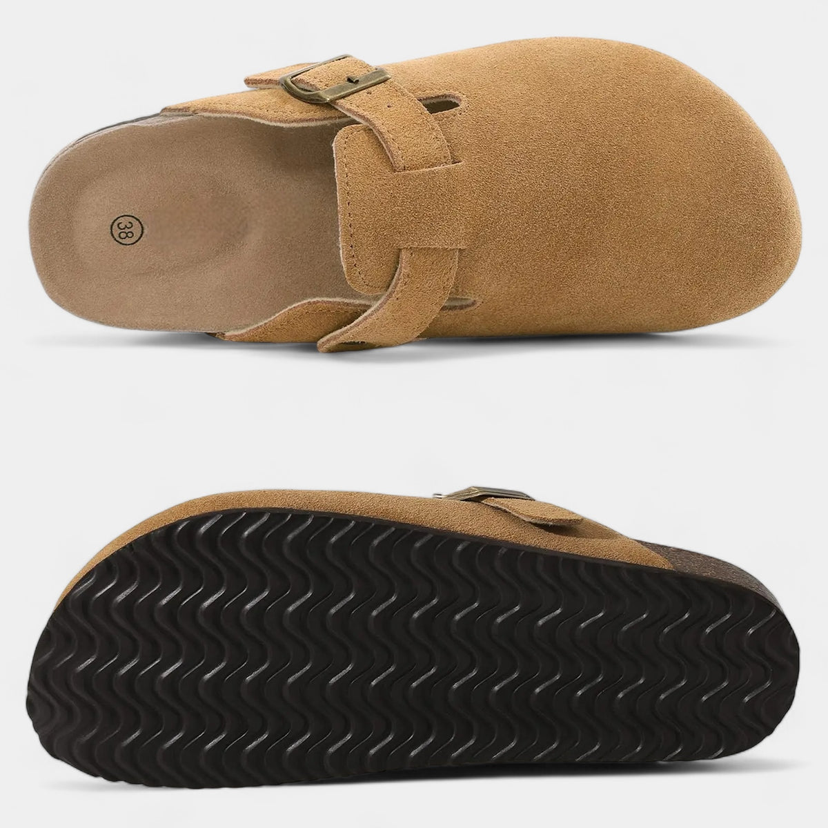 OLD MONEY SUEDE Clog - OLD MONEY LOOKS