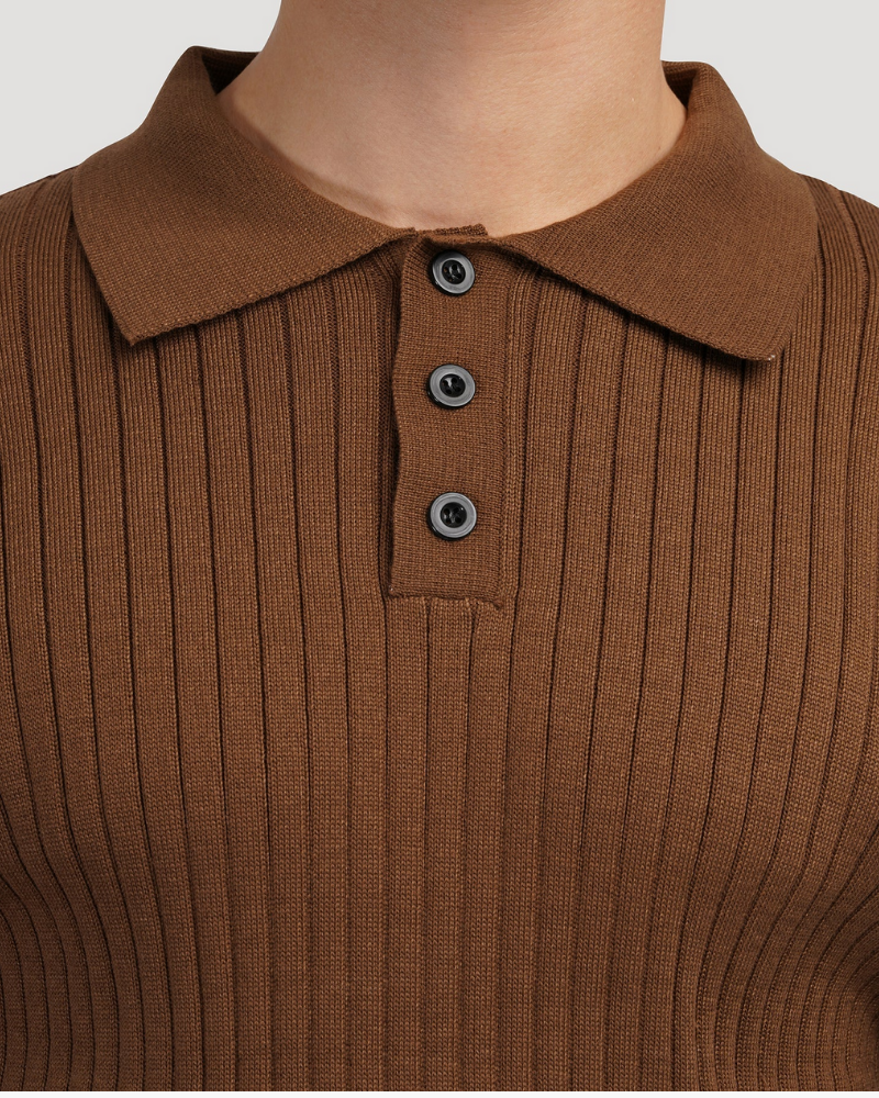 POLO A MANICHE LUNGHE OLD MONEY