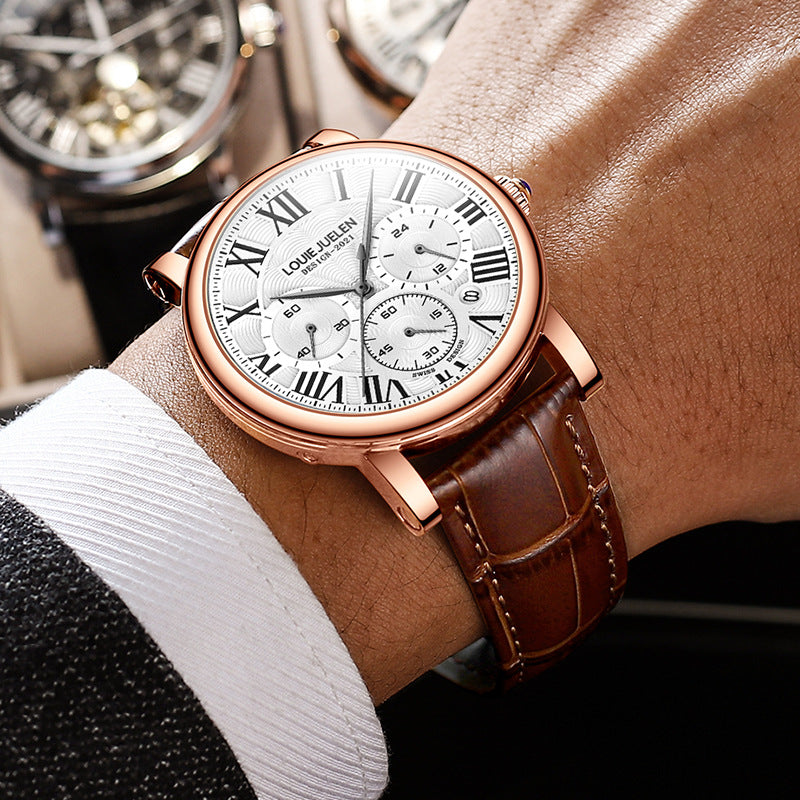 OLD MONEY Reloj cronógrafo clásico