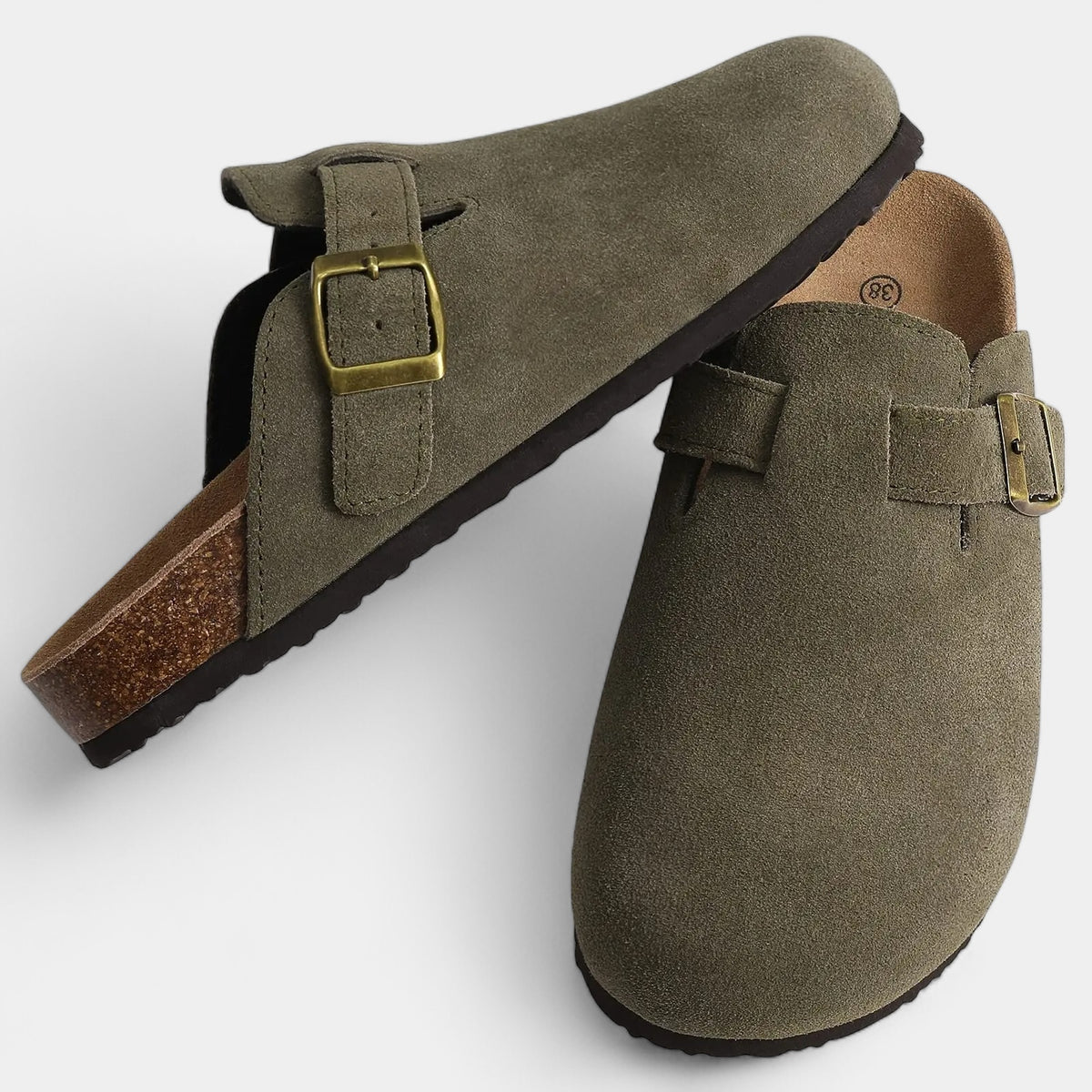 OLD MONEY SUEDE Clog - OLD MONEY LOOKS