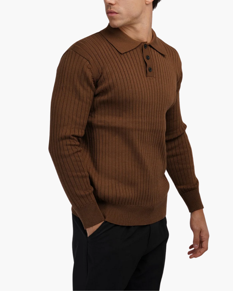 POLO A MANICHE LUNGHE OLD MONEY