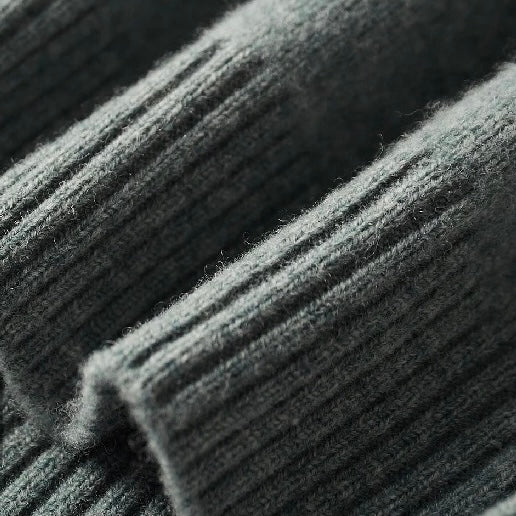 OLD MONEY Merino Wool Turtleneck Sweater - OLD MONEY LOOKS