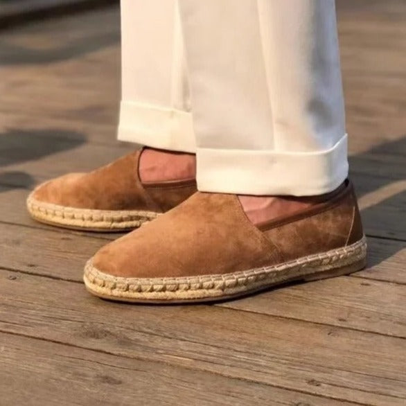 OLD MONEY Tressed Suede Loaffers - OLD MONEY LOOKS