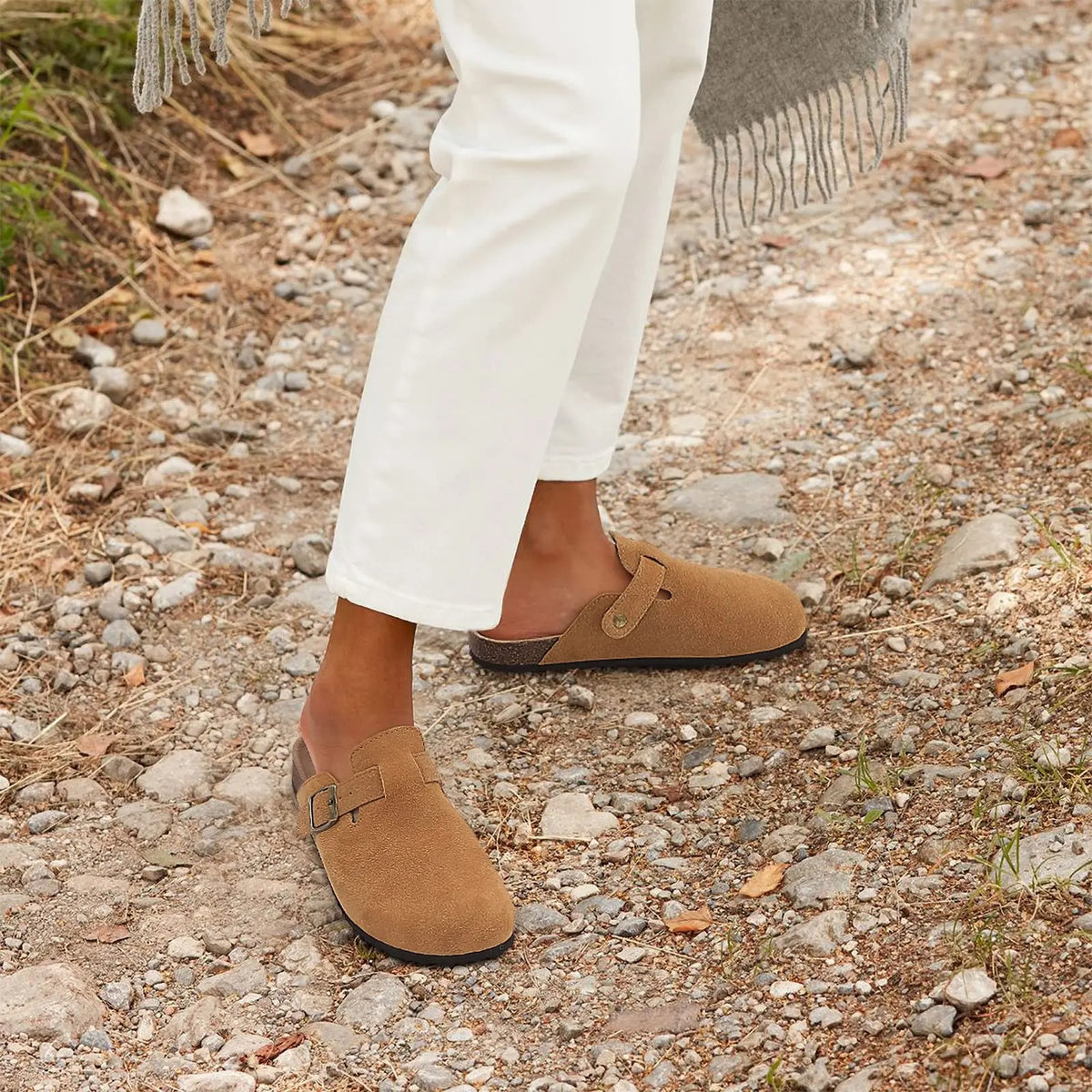 OLD MONEY SUEDE Clog - OLD MONEY LOOKS