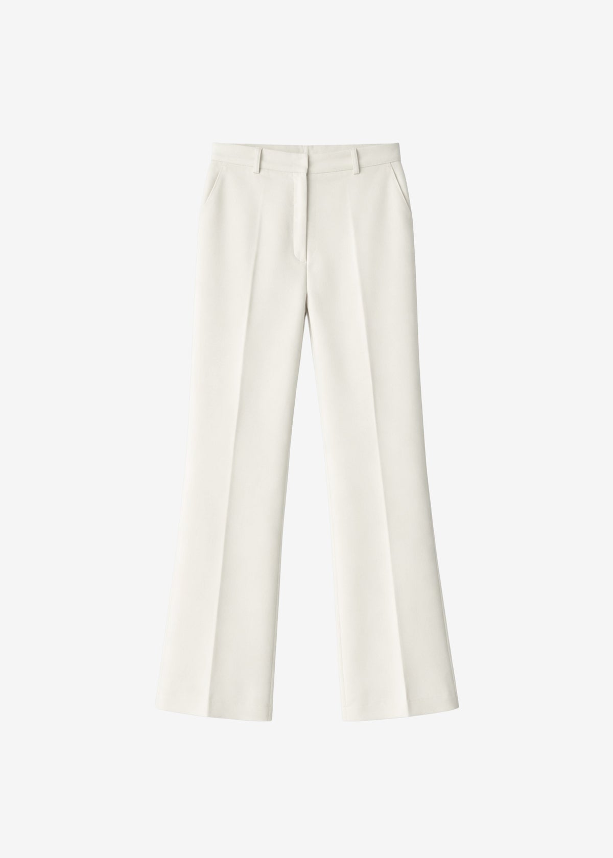 Pantaloni bootcut Chesnay - Crema