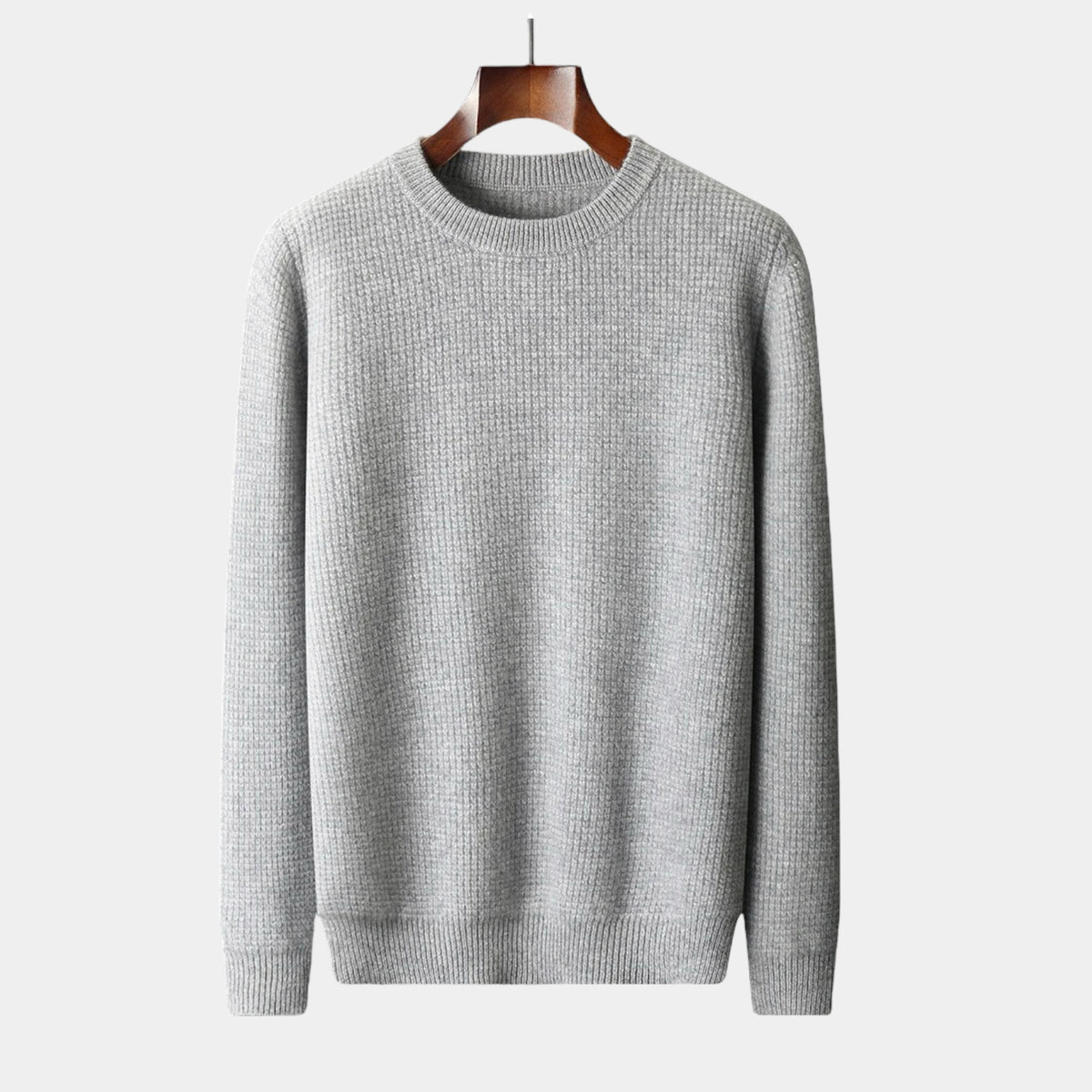 OLD MONEY Merino Wool Padded Sweater - OLD MONEY LOOKS