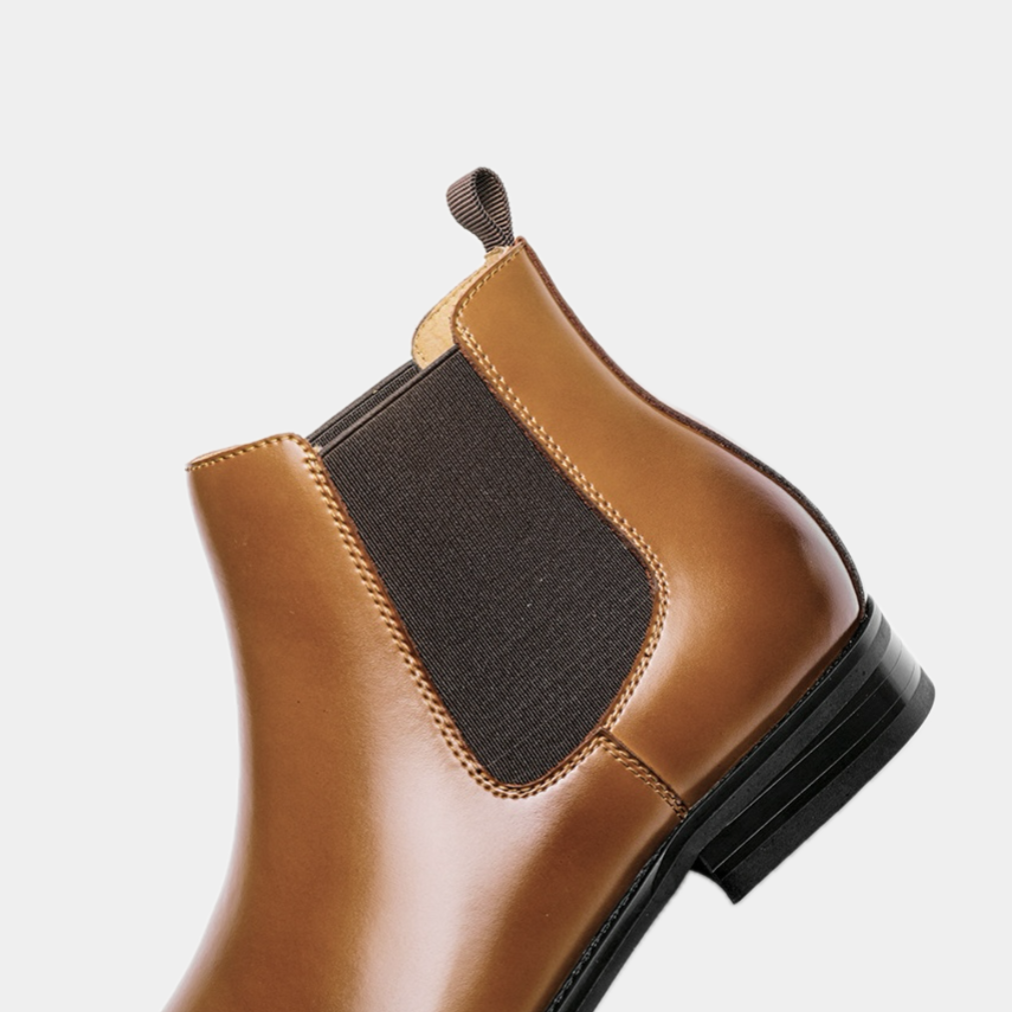 OLD MONEY Leather Boots - WEAR OLD MONEY