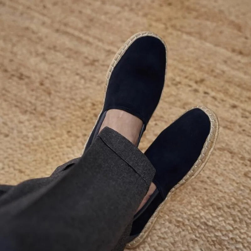 OLD MONEY Tressed Suede Loaffers - OLD MONEY LOOKS