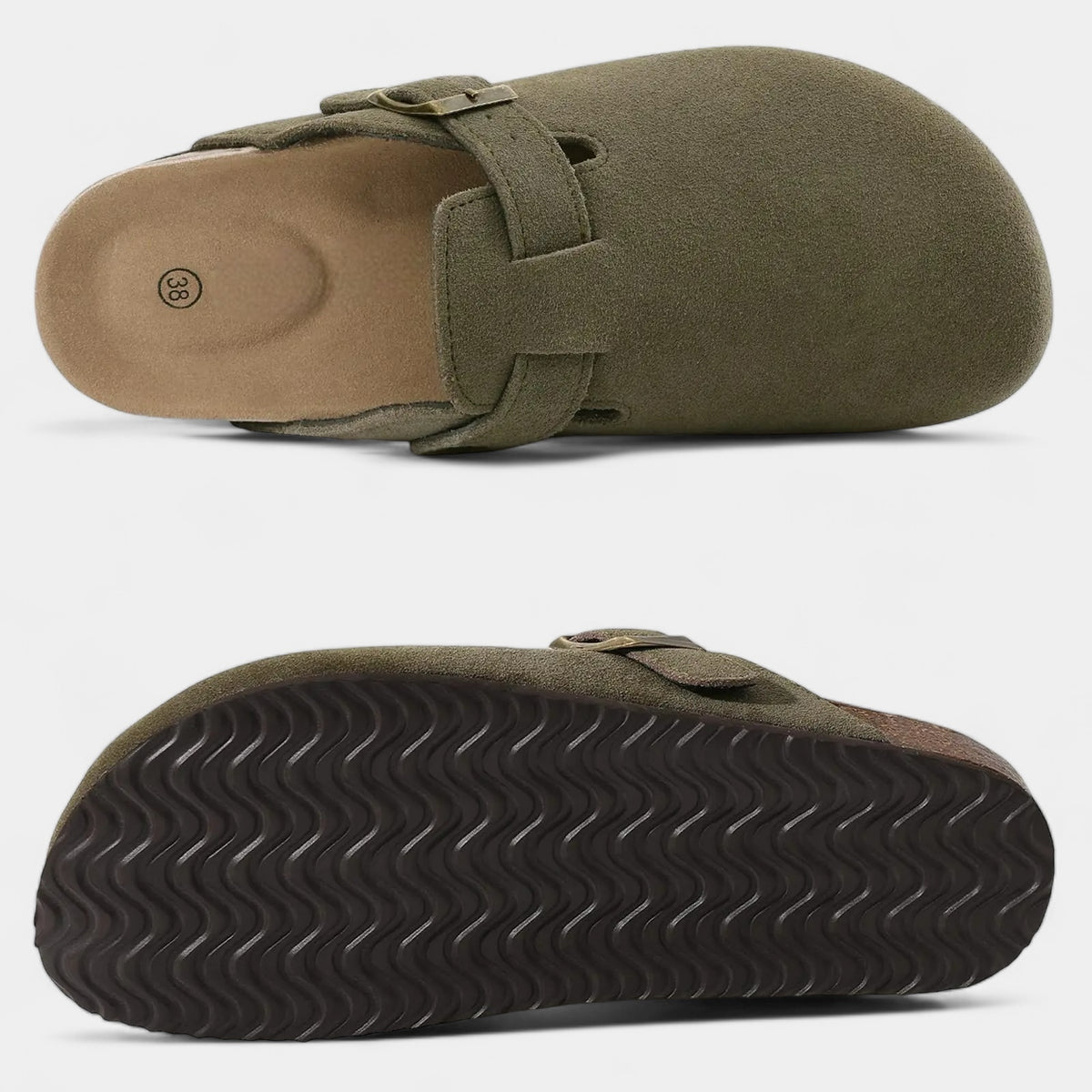 OLD MONEY SUEDE Clog - OLD MONEY LOOKS