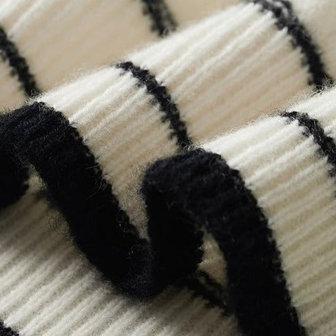 OLD MONEY Merino Wool Round Neck Knitted Sweater - WEAR OLD MONEY