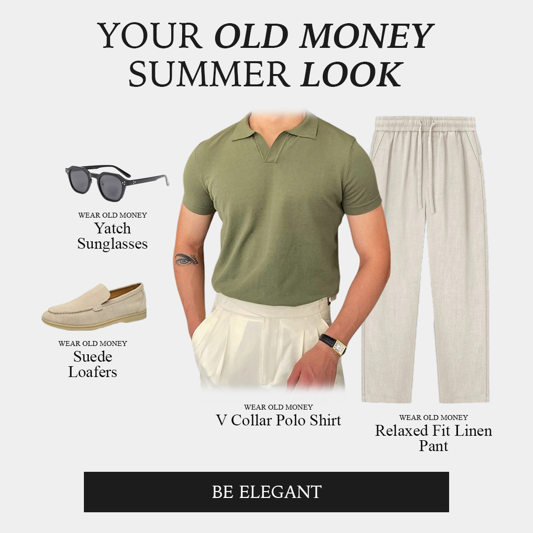 OLD MONEY TRAJE DE SAINT-TROPEZ