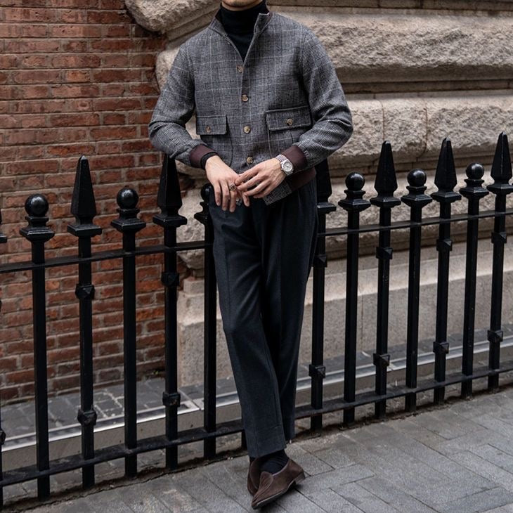 OLD MONEY SHORT COAT - OLD MONEY LOOKS