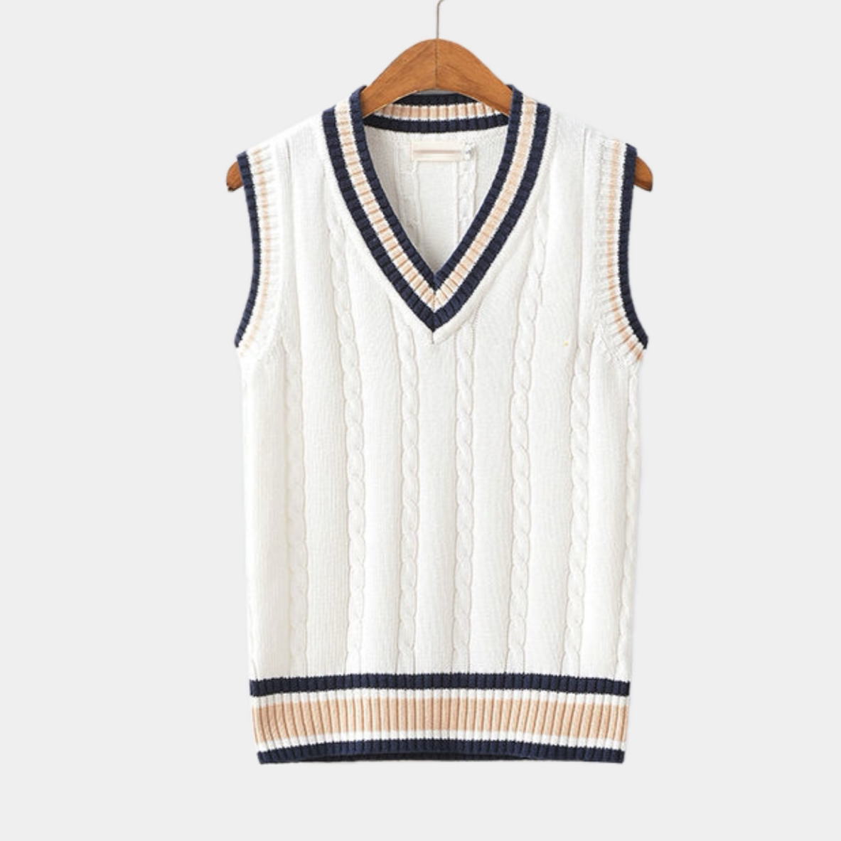 OLD MONEY Sleeveless Sweater - OLD MONEY LOOKS