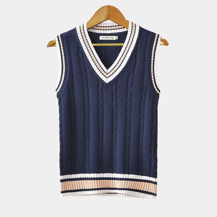 OLD MONEY Sleeveless Sweater - OLD MONEY LOOKS