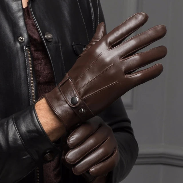OLD MONEY Leather Gloves - OLD MONEY LOOKS