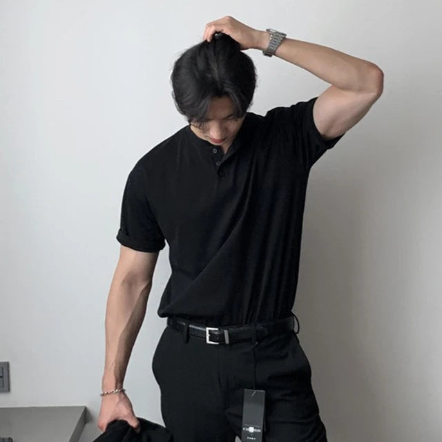 OLD MONEY Cotton Polo Shirt - OLD MONEY LOOKS