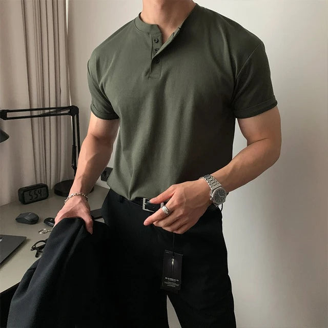 OLD MONEY Cotton Polo Shirt - OLD MONEY LOOKS