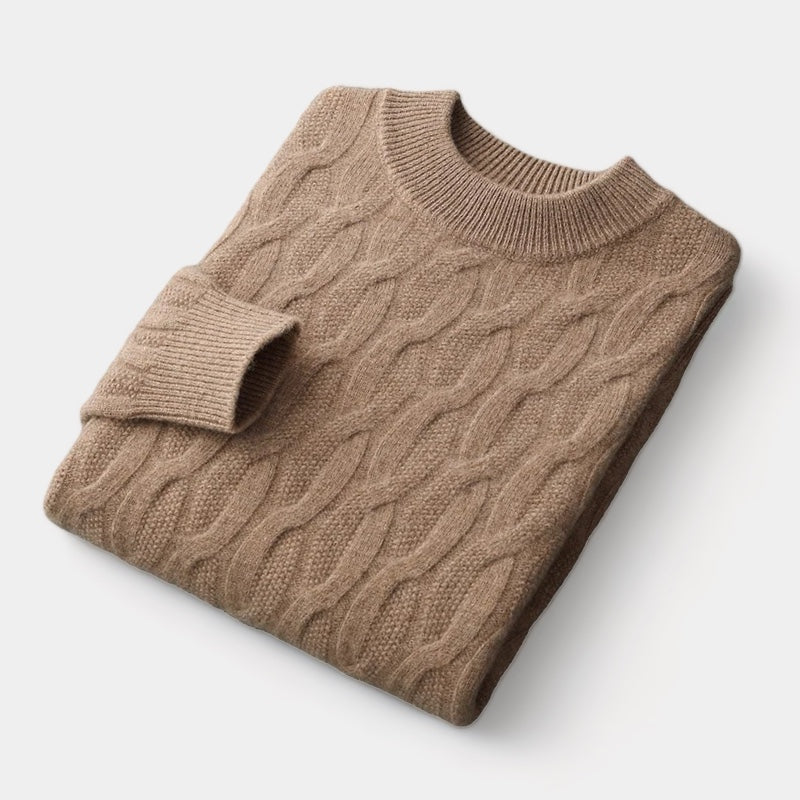 OLD MONEY Merino Wool Knitted Sweater - OLD MONEY LOOKS