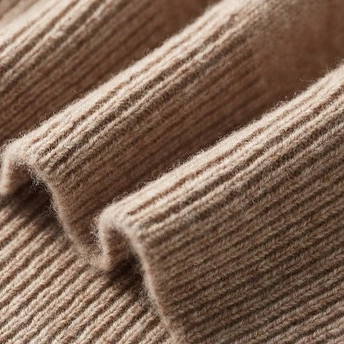 OLD MONEY Merino Wool Quarter-Zip Sweater - OLD MONEY LOOKS