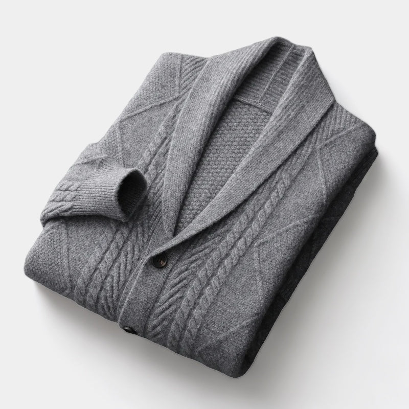 OLD MONEY Merino Wool Cardigan - OLD MONEY LOOKS