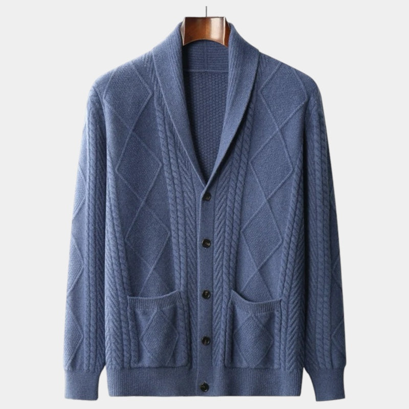 OLD MONEY Merino Wool Cardigan - OLD MONEY LOOKS