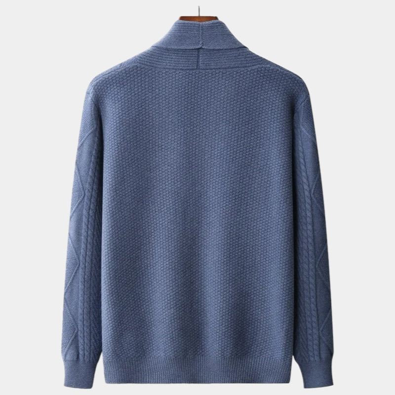 OLD MONEY Merino Wool Cardigan - OLD MONEY LOOKS