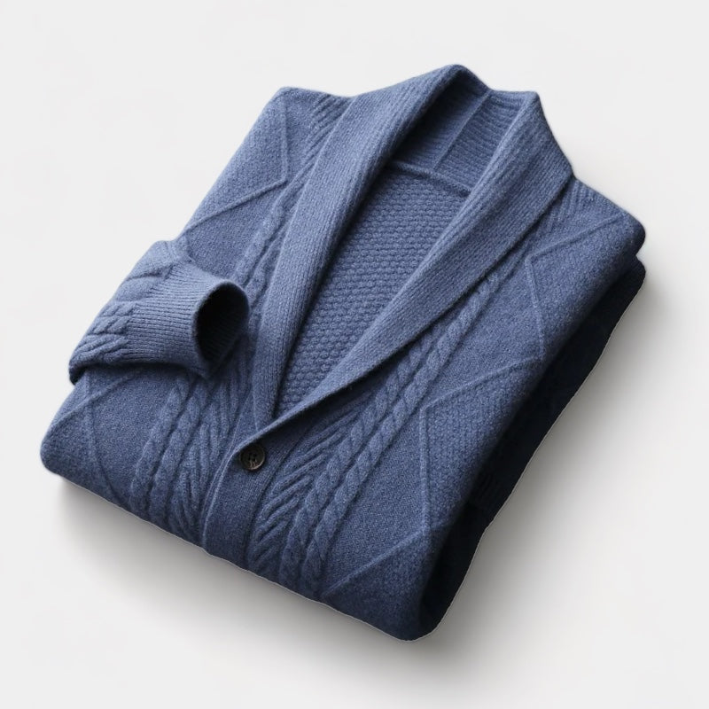 OLD MONEY Merino Wool Cardigan - OLD MONEY LOOKS
