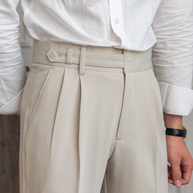 OLD MONEY Tailored Trouser Pants - OLD MONEY LOOKS
