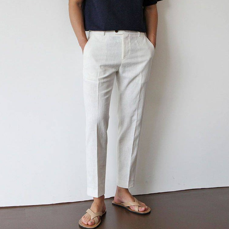 OLD MONEY Linen Pants - OLD MONEY LOOKS