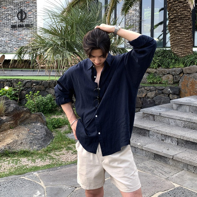 OLD MONEY Linen Shirt - OLD MONEY LOOKS