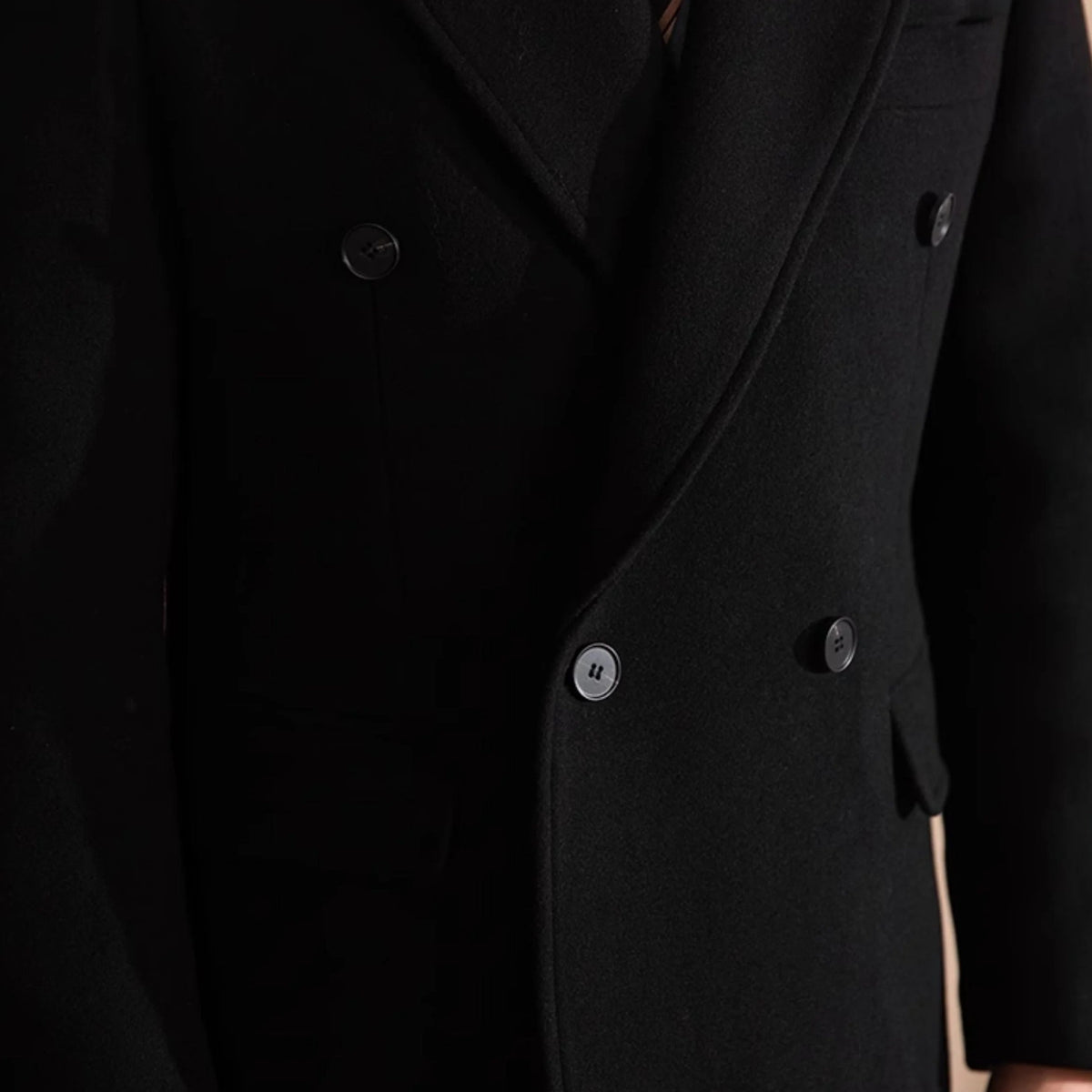 OLD MONEY Double Breasted Coat - OLD MONEY LOOKS