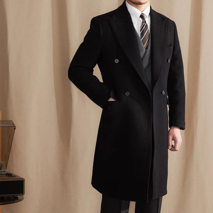 OLD MONEY Double Breasted Coat - OLD MONEY LOOKS