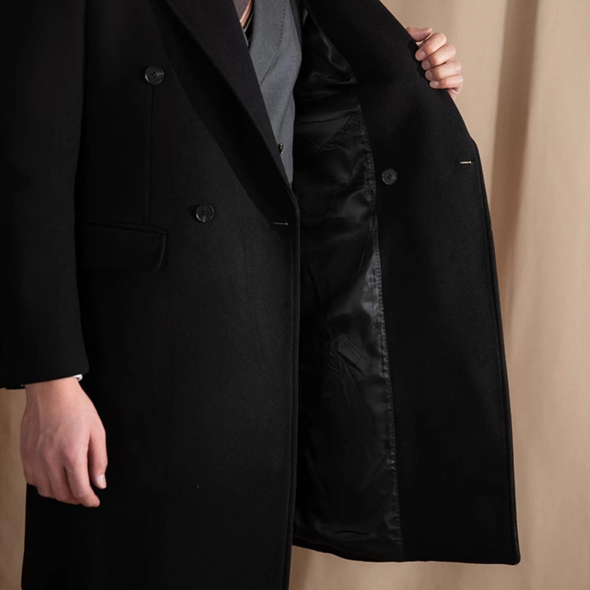 OLD MONEY Double Breasted Coat - OLD MONEY LOOKS