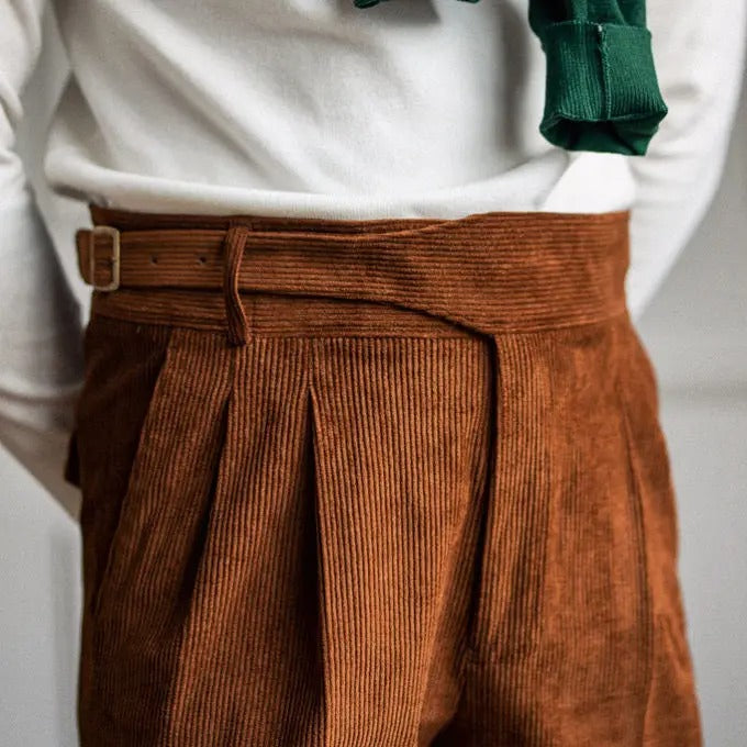 OLD MONEY Corduroy Trouser - OLD MONEY LOOKS