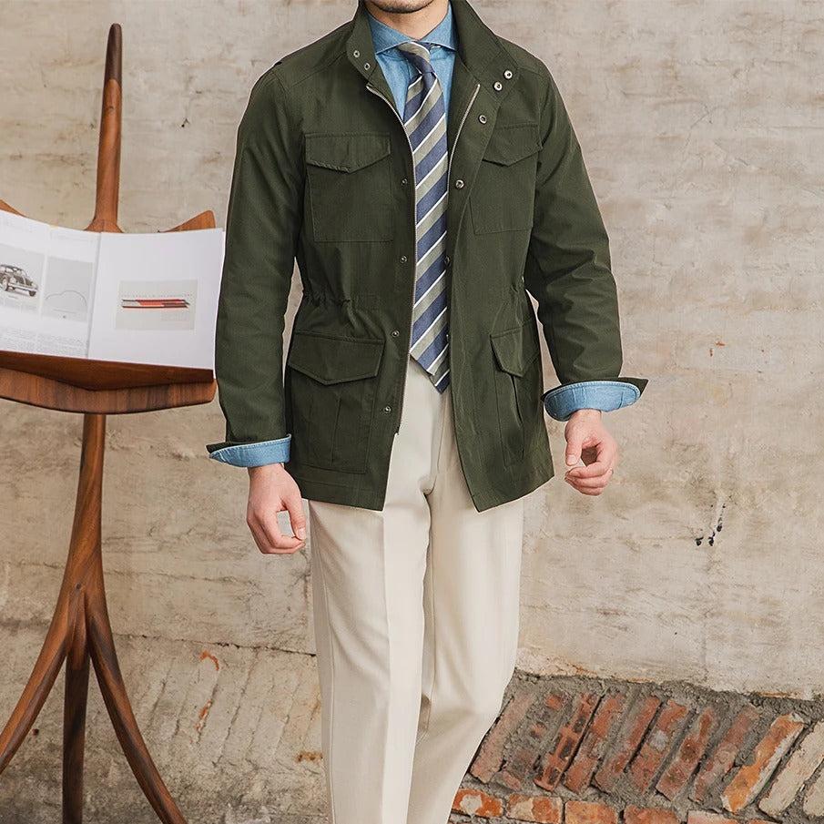 OLD MONEY Hunting Raincoat - OLD MONEY LOOKS