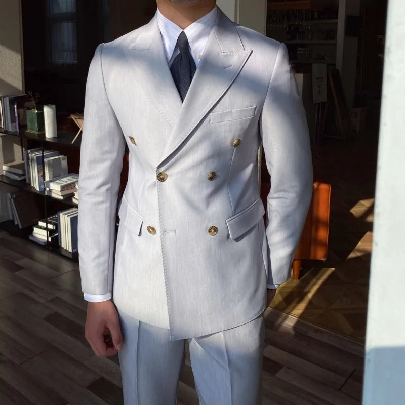OLD MONEY DOUBLE BUTTON SUITS - OLD MONEY LOOKS
