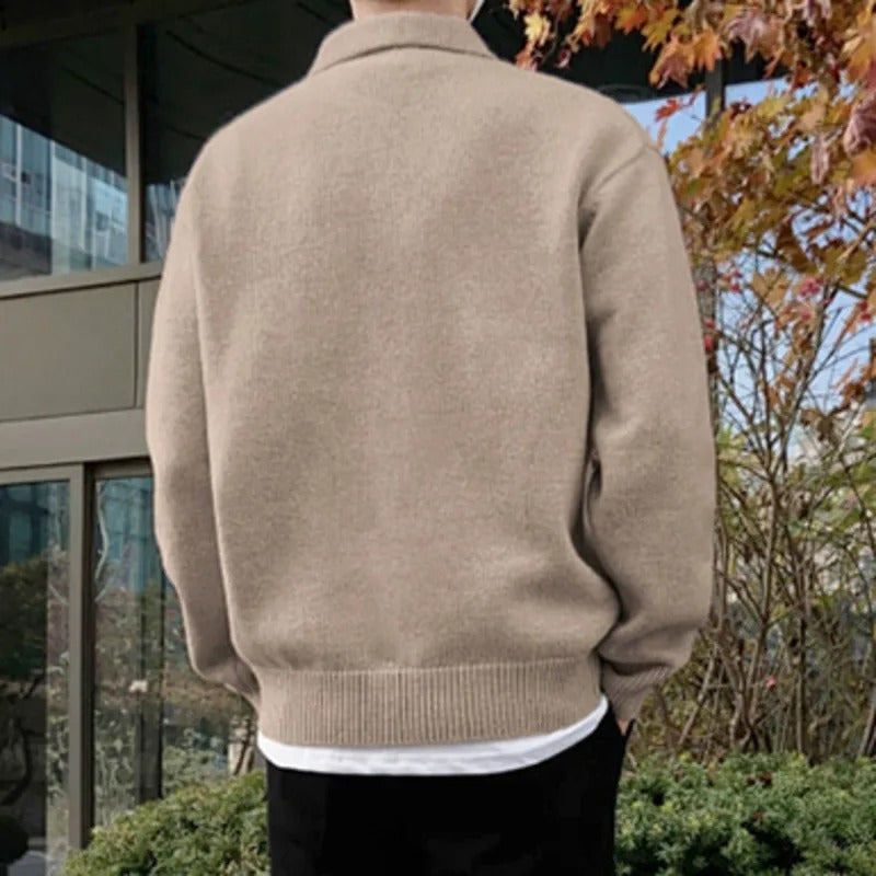 OLD MONEY Button Sweater - OLD MONEY LOOKS